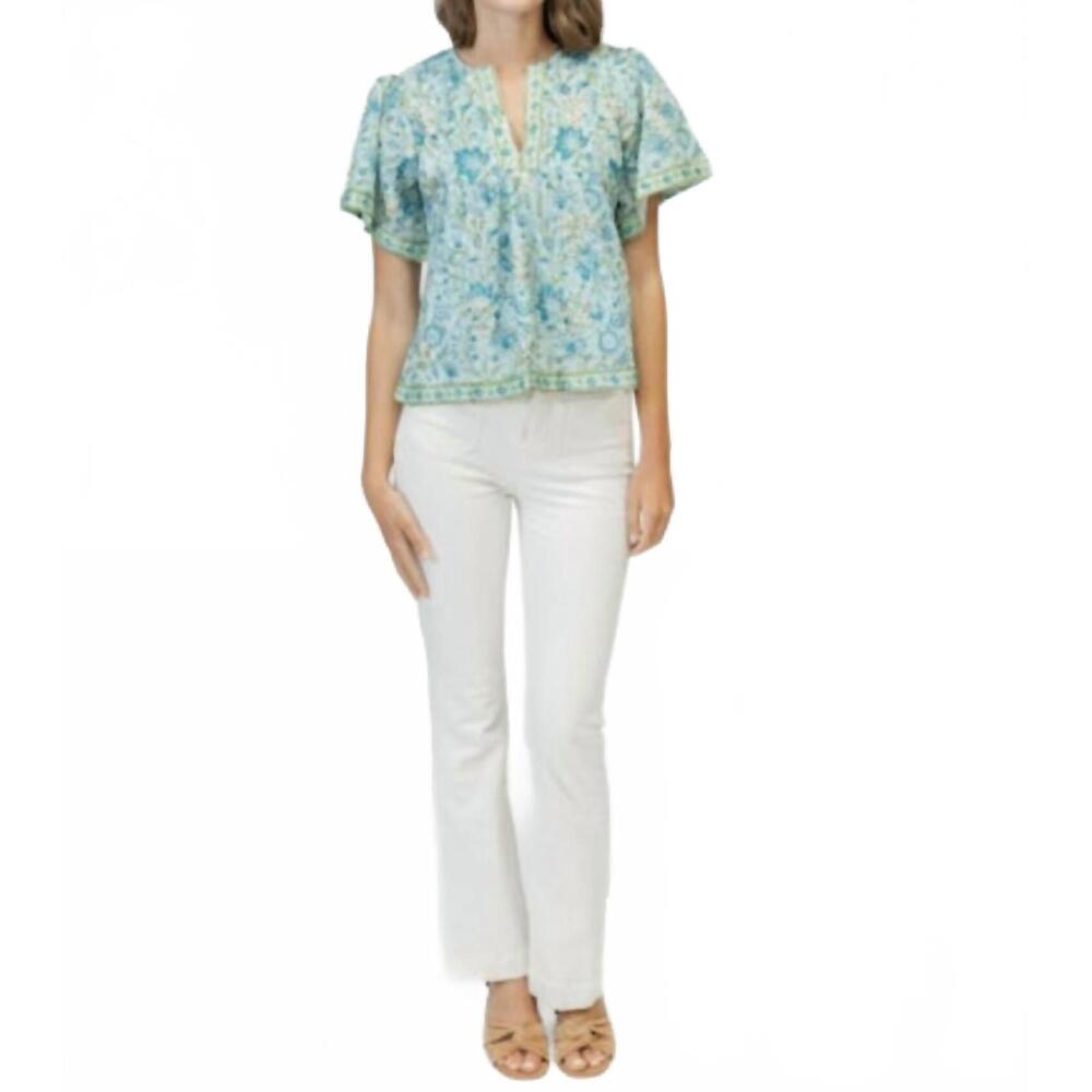 NEW CLARA THE LABEL vera blouse in garden grove